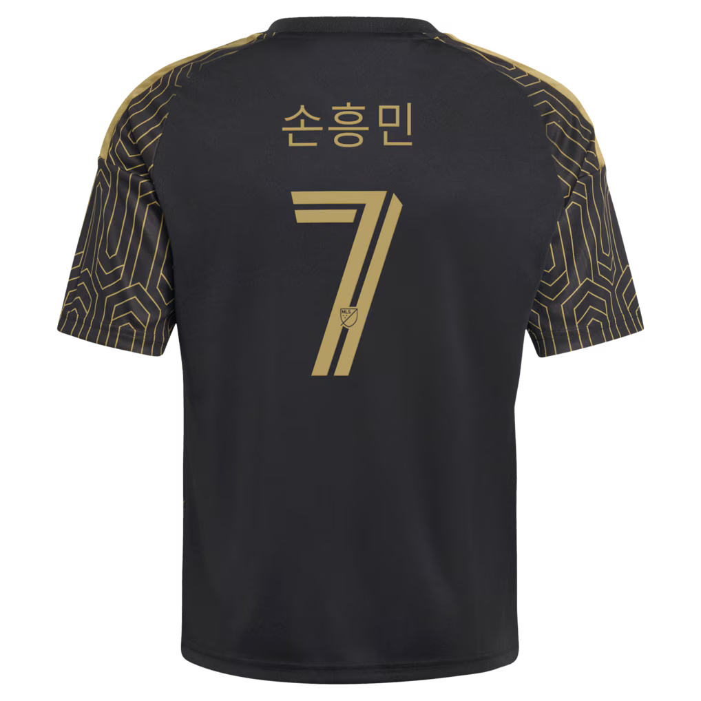 Kids LAFC Black 2026 Primary Kit Replica Jersey Set