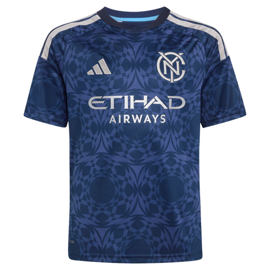 Kids New York City FC Blue 2026 The All Nations Kit Replica Custom Jersey