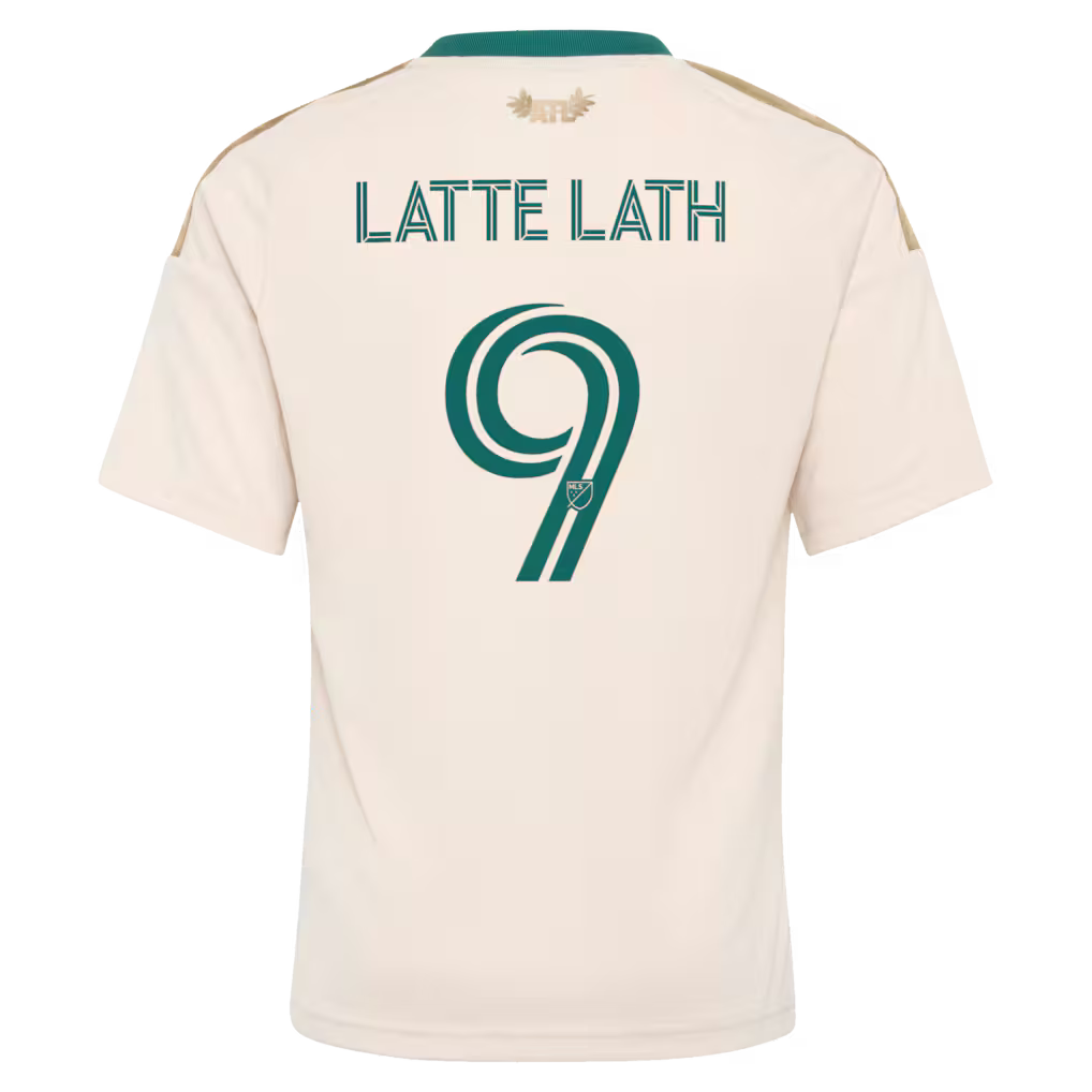 Youth Atlanta United FC Emmanuel Latte Lath Tan 2026 Spirit of '96 Replica Jersey (Copy)