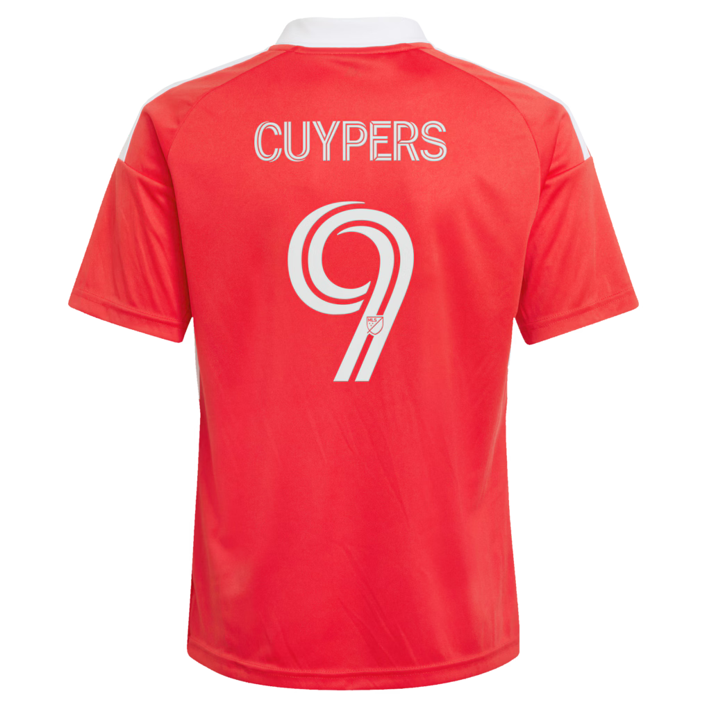 Kids Chicago Fire Hugo Cuypers Red 2026 Forever Red Replica Jersey