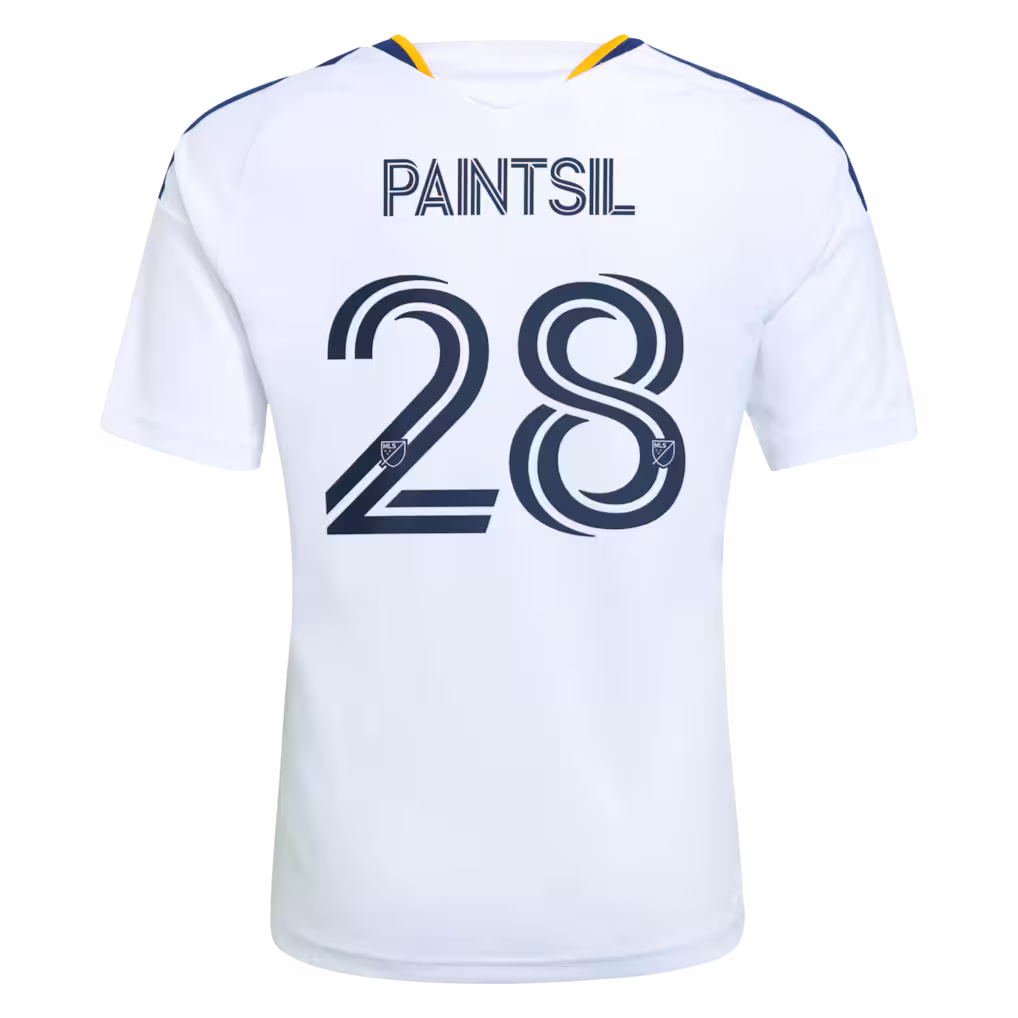 Kids LA Galaxy Joseph Paintsil White 2026 The VeloCITY Kit Replica Jersey