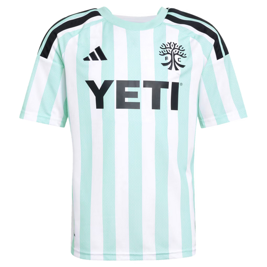 Kids Austin FC White 2026 The Rooted Kit Replica Custom Jersey