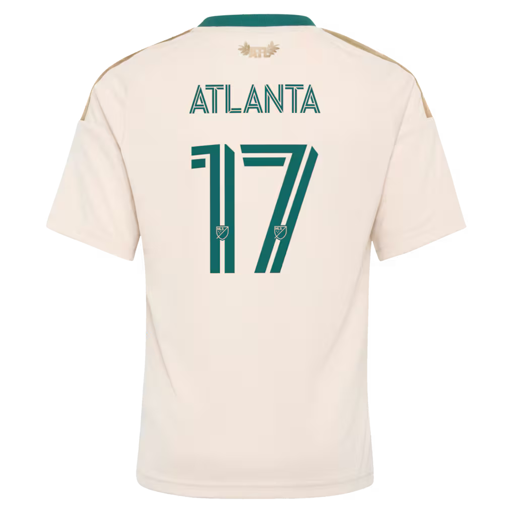 Kids Atlanta United FC Tan 2026 Spirit of '96 Replica Jersey