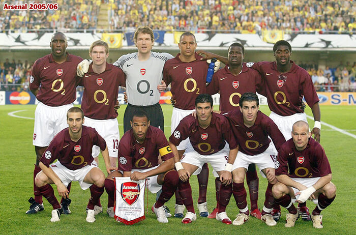 Retro Arsenal Home Jersey 2005/06