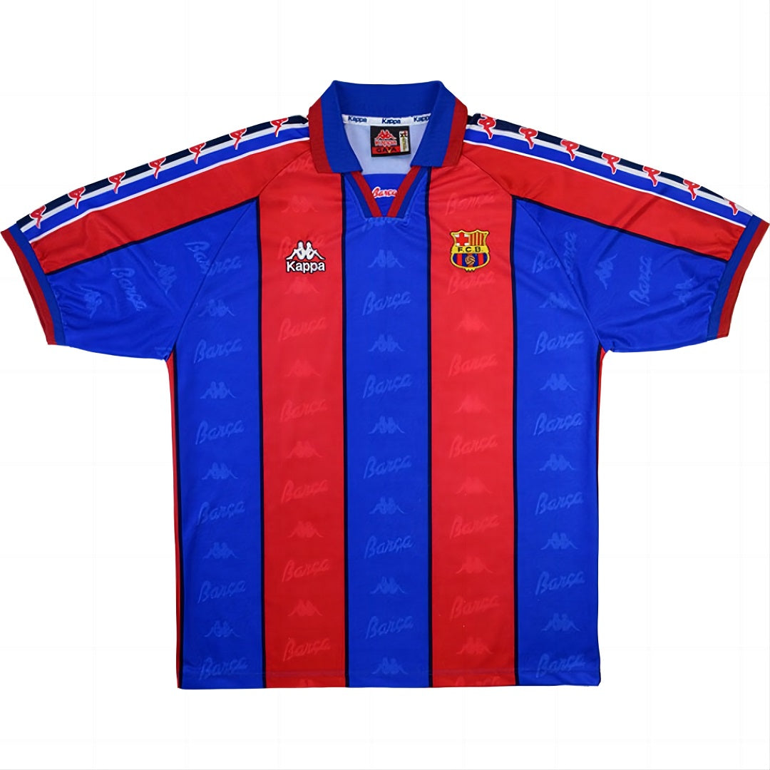 Barcelona Ronaldo #9 Retro Home Jersey 1996/97