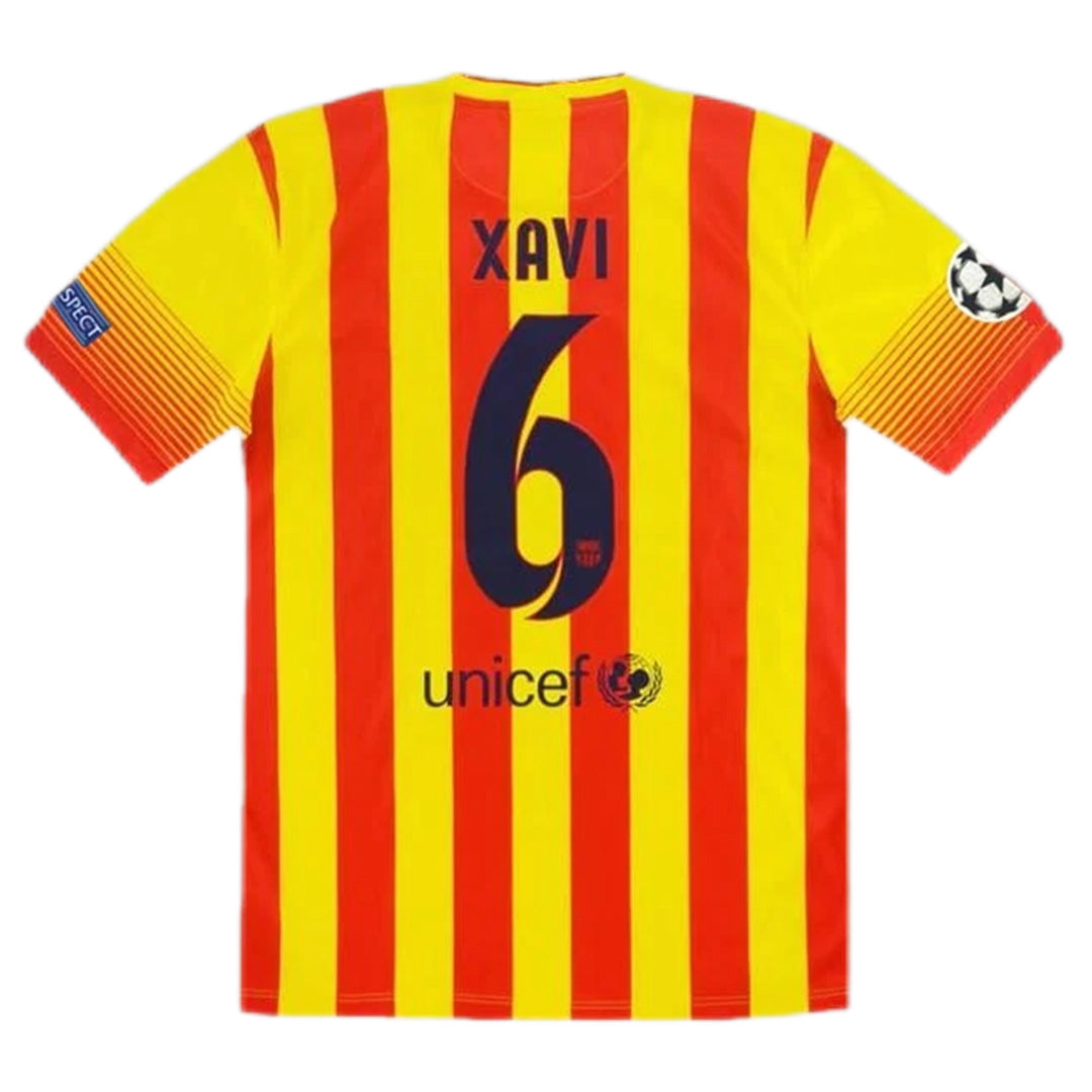 XAVI #6 Retro Barcelona Away Jersey 2013/14