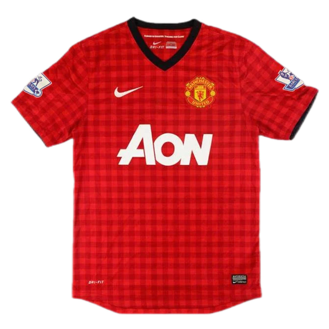 Manchester United SCHOLES #22 Retro Jersey Home 2012/13