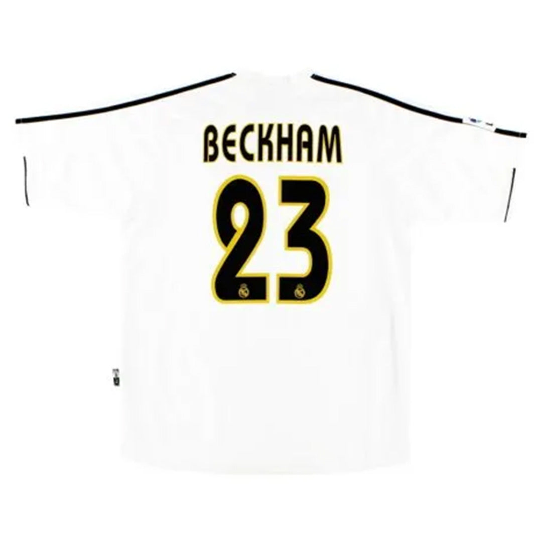 Retro Real Madrid BECKHAM #23 Home Jersey 2003/04