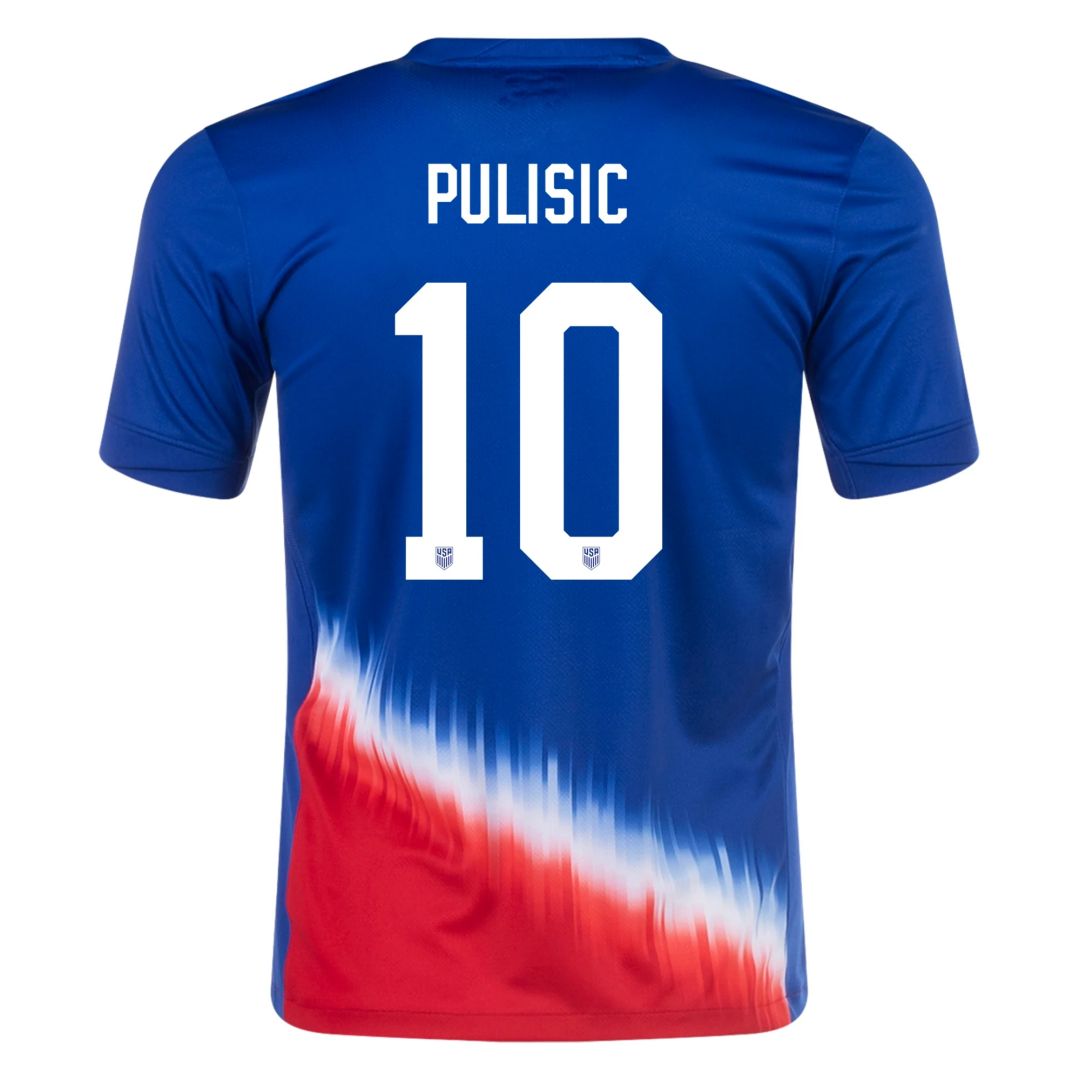 Pulisic #10 USMNT Away Jersey Copa America 2024 FV