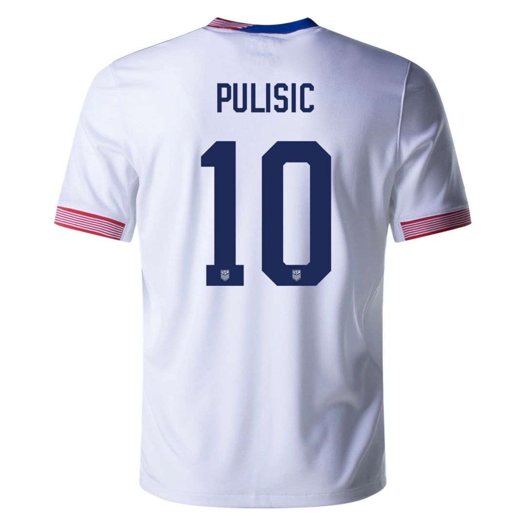 Pulisic #10 USMNT Home Jersey Copa America 2024 FV