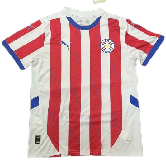 Paraguay Home Jersey Copa America 2024 FV