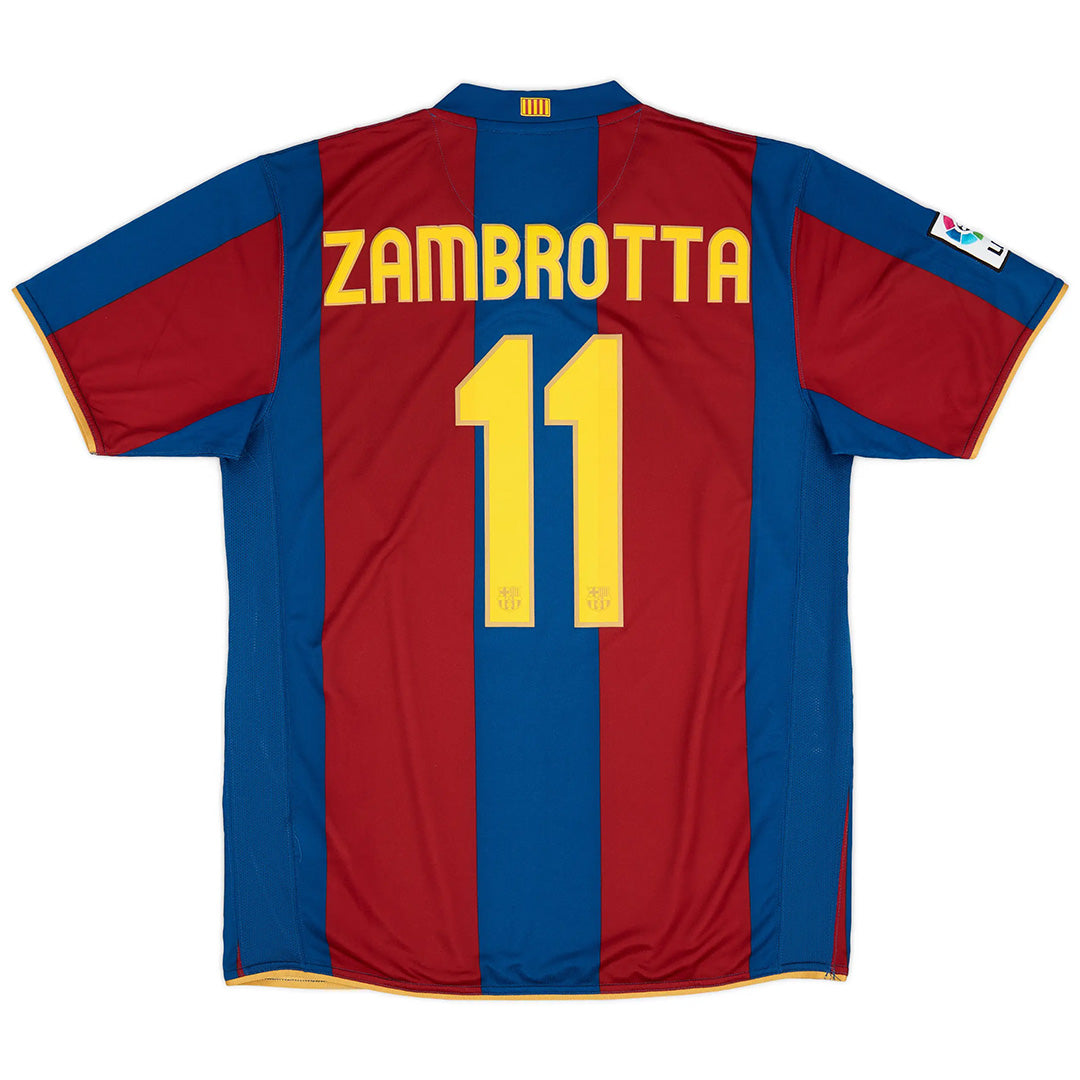 Retro Barcelona Home 50-Years Anniversary Jersey 2007/08