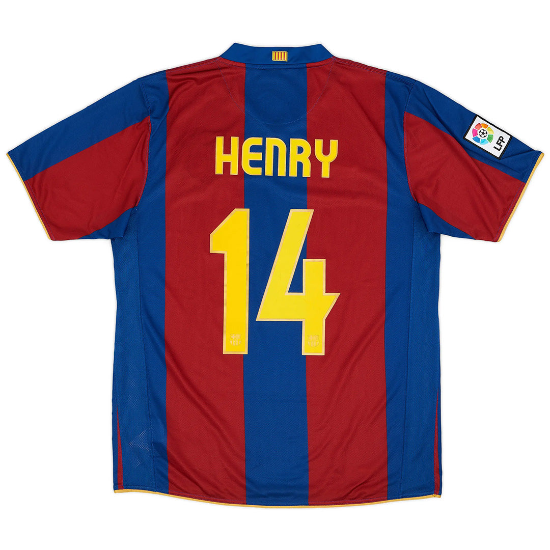 Retro Barcelona Home 50-Years Anniversary Jersey 2007/08