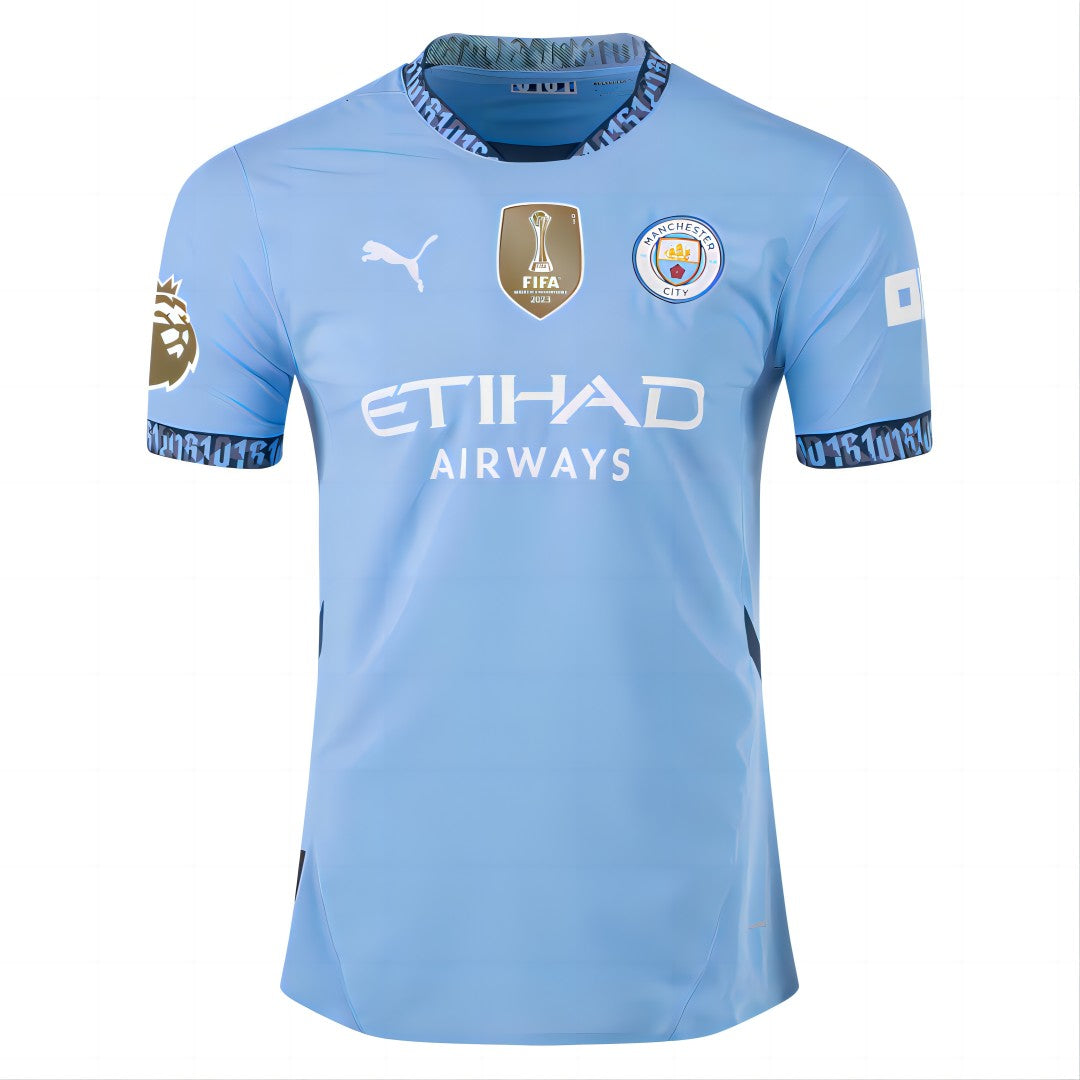 Camiseta de fútbol local del Manchester City 24/25