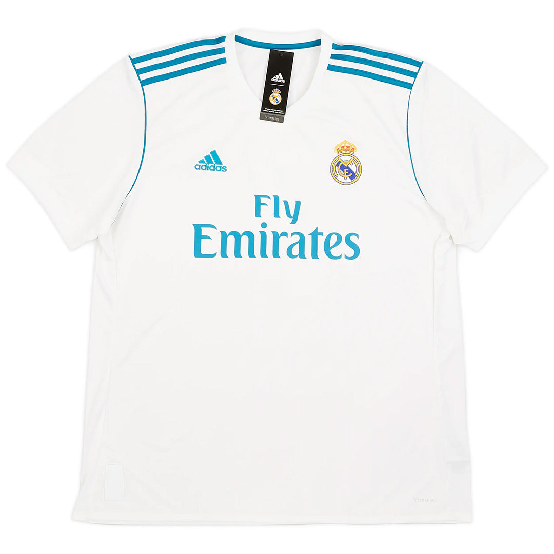 Ronaldo #7 Retro Real Madrid Home Jersey 2017/18