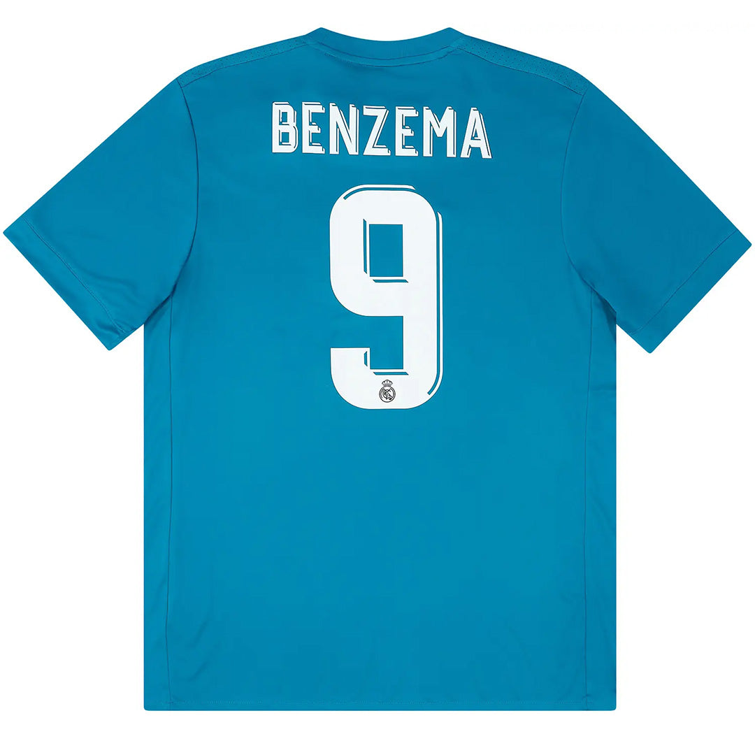 BENZEMA #9 Real Madrid Retro Third Jersey 2017/18