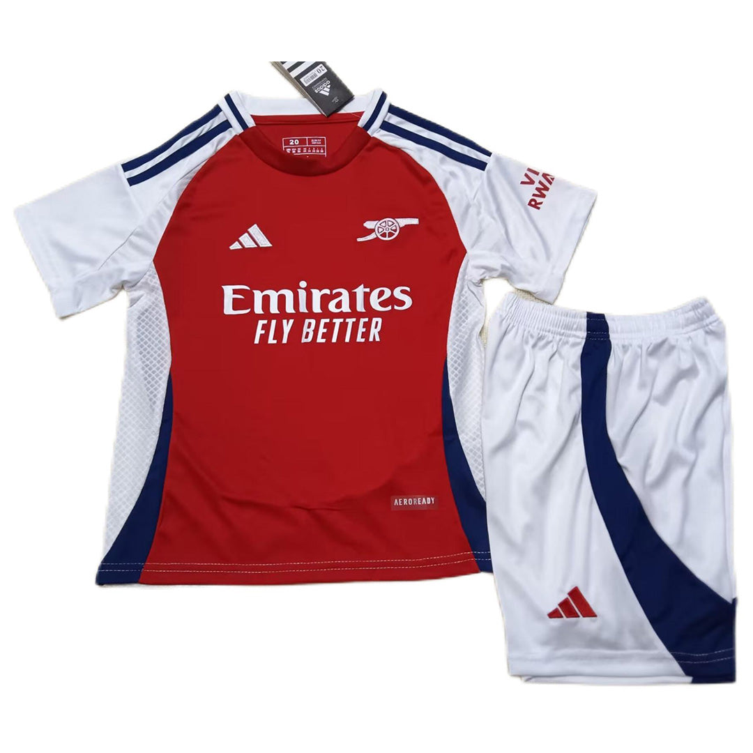 Kids Arsenal Home Kit (Jersey+Shorts) 2024/25