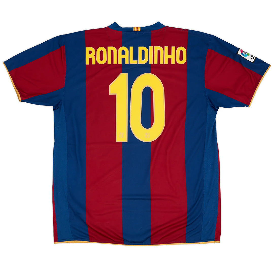 Retro Barcelona Home 50-Years Anniversary Jersey 2007/08