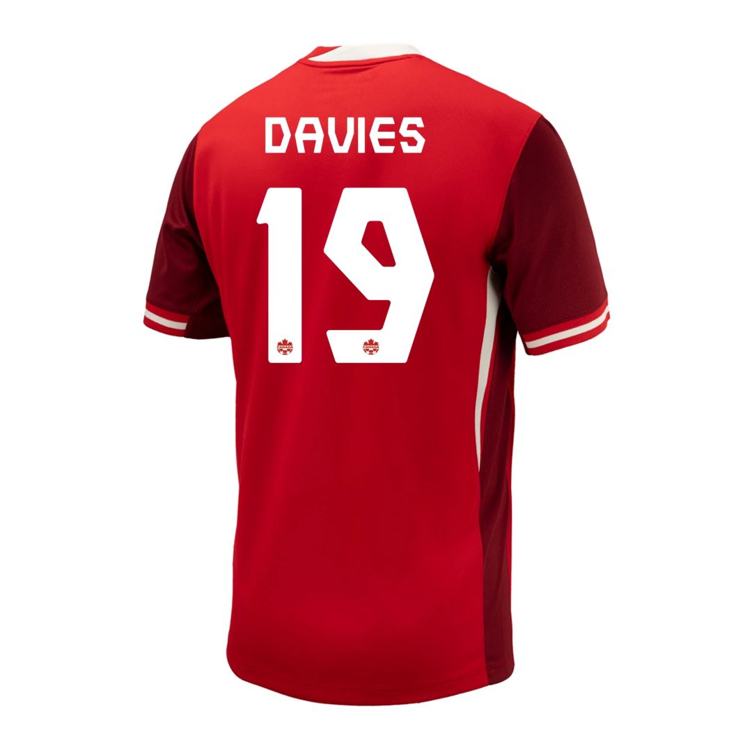 DAVIES #19 Canada Home Jersey Copa America 2024