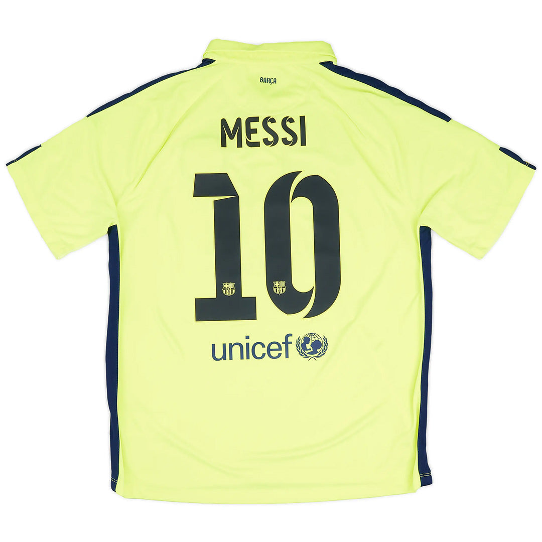 Messi #10 Retro Barcelona Third Jersey 2014/15