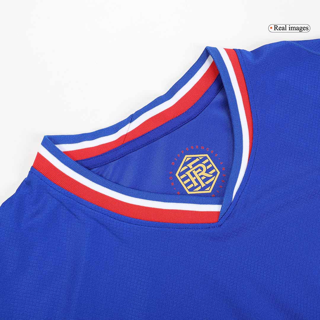 France Home Long Sleeve Jersey Euro 2024 FV