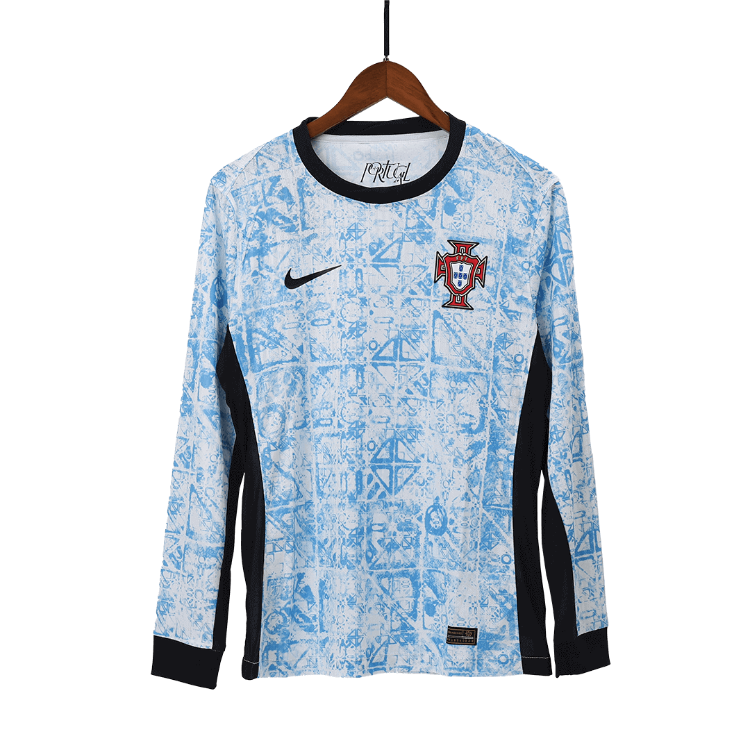 Portugal Away Long Sleeve Jersey Player Version Euro 2024