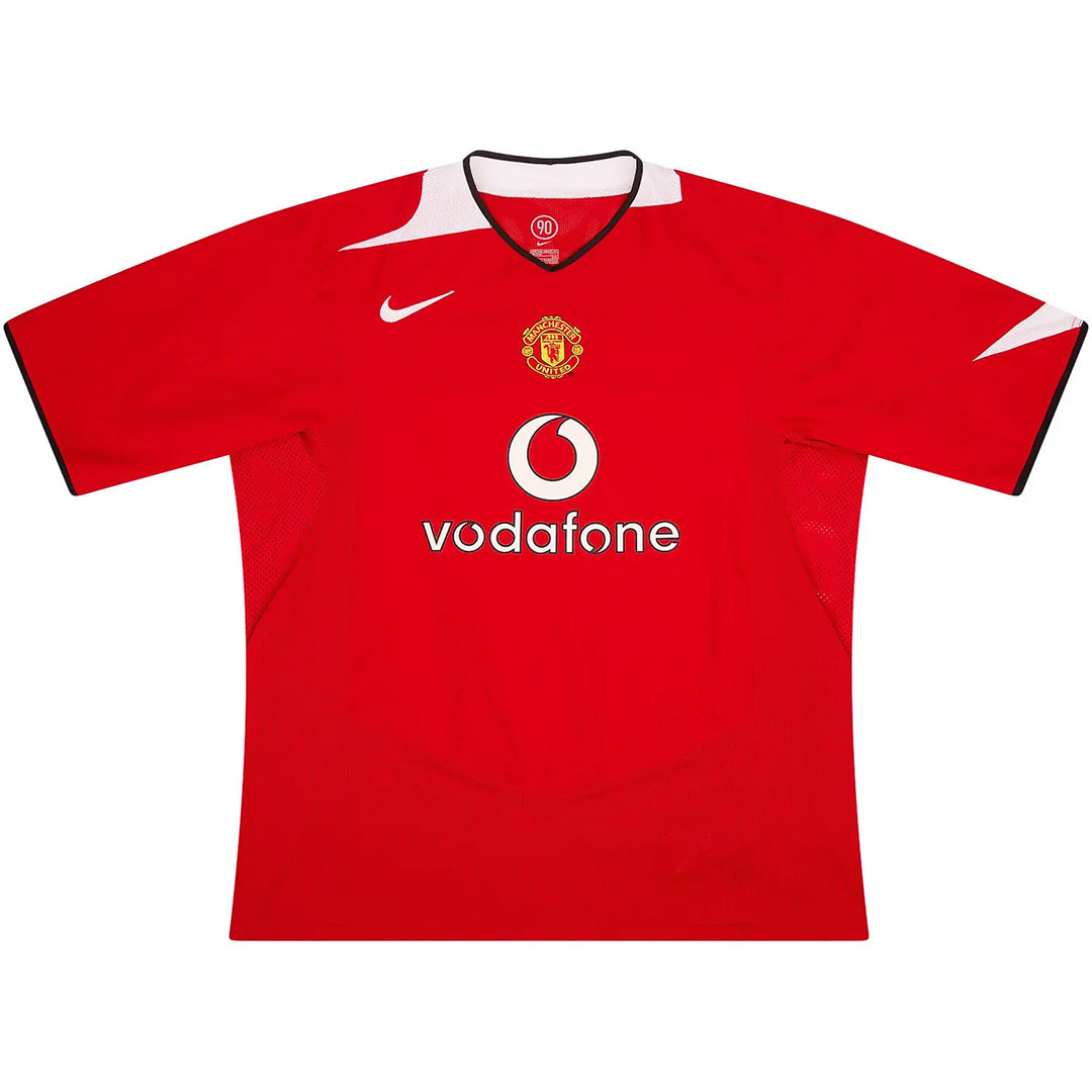 Rooney #8 Retro Manchester United Home Jersey 2005/06