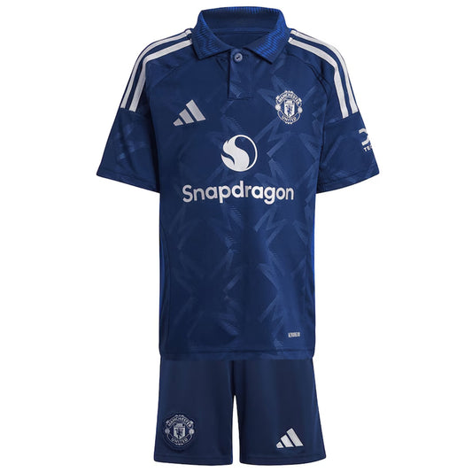 Kids Manchester United Away Kit (Jersey+Shorts) 2024/25