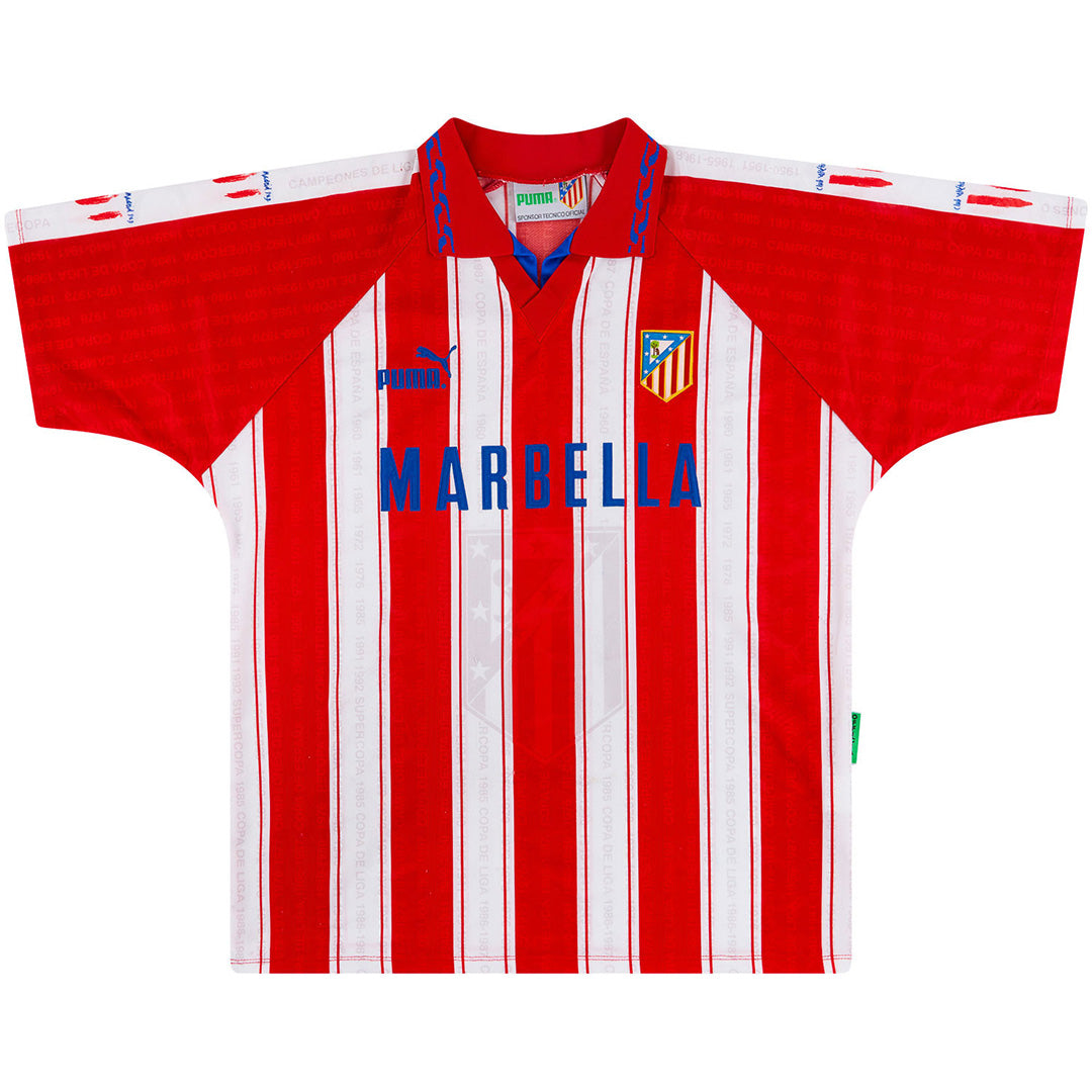 Retro Atletico Madrid Home Jersey 1995/96