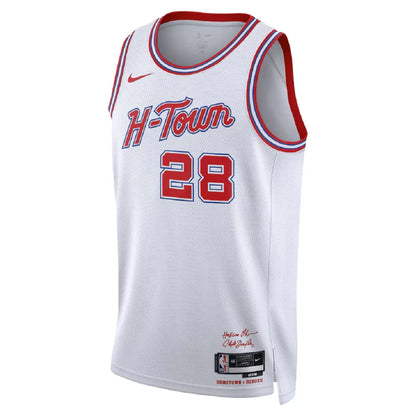 Men's Houston Rockets Alperen Şengün White Swingman Jersey 2025/26 - City Edition