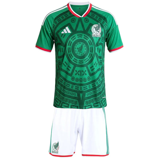 Kids Mexico Home Jersey Kit World Cup 2026