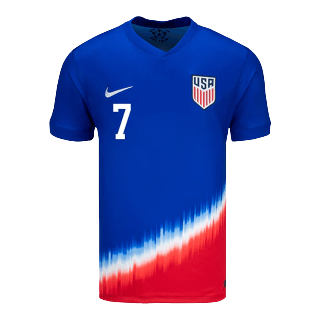 REYNA #7 USA Away Jersey Copa America 2024 FV