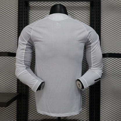 25-26 Real Madrid Home Long-Sleeve Authentic Jersey