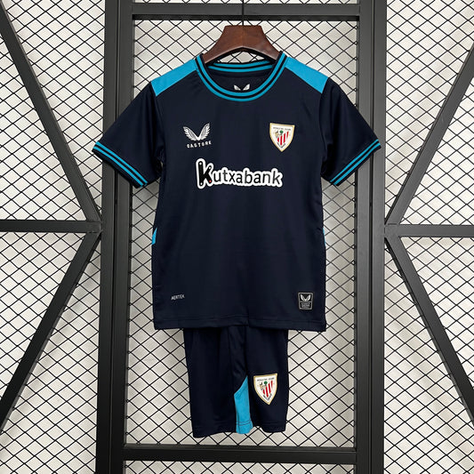 25/26 Athletic Bilbao Away Kids Size Jersey