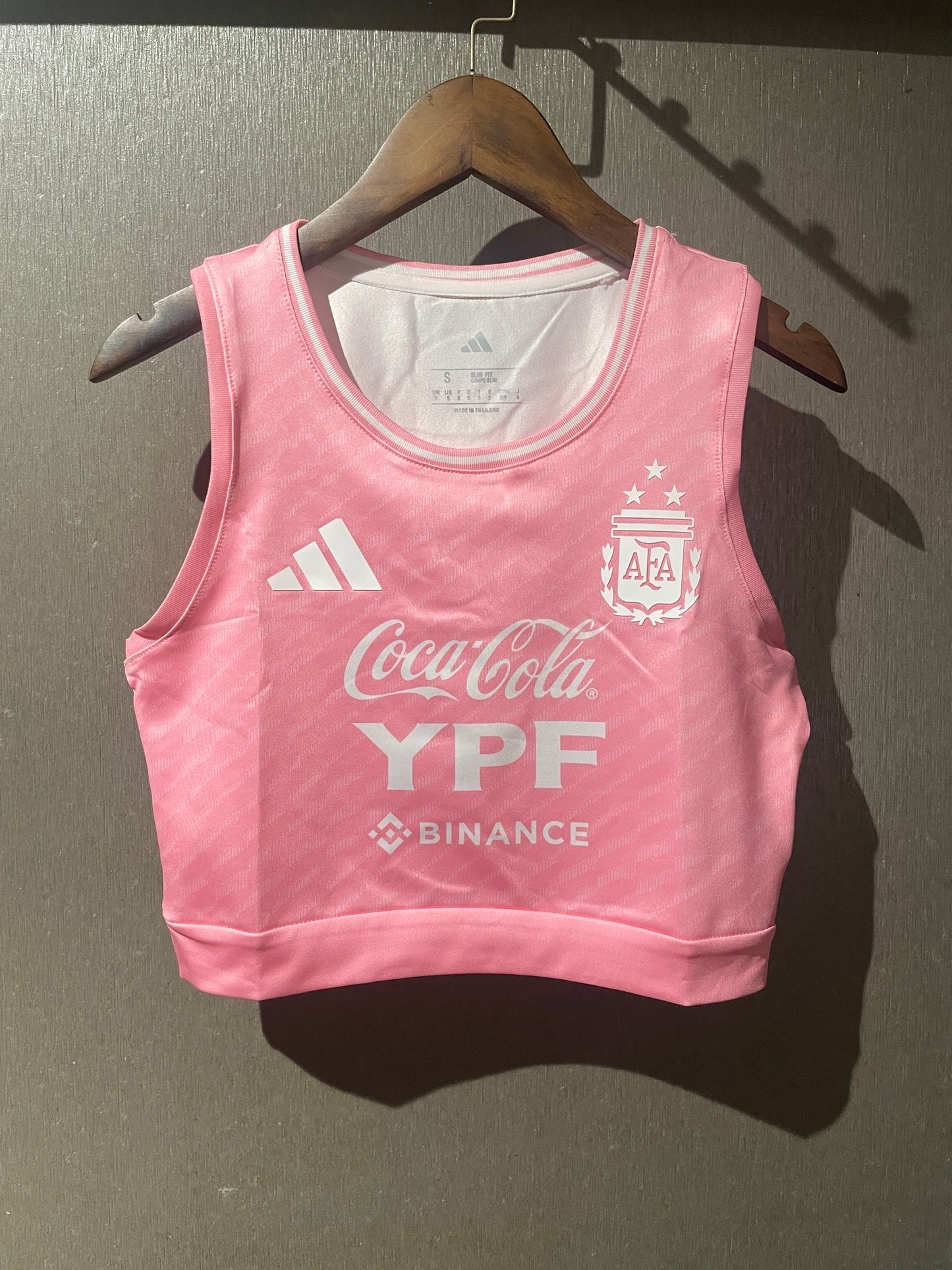 Argentina Pink Women's Crop-Top
