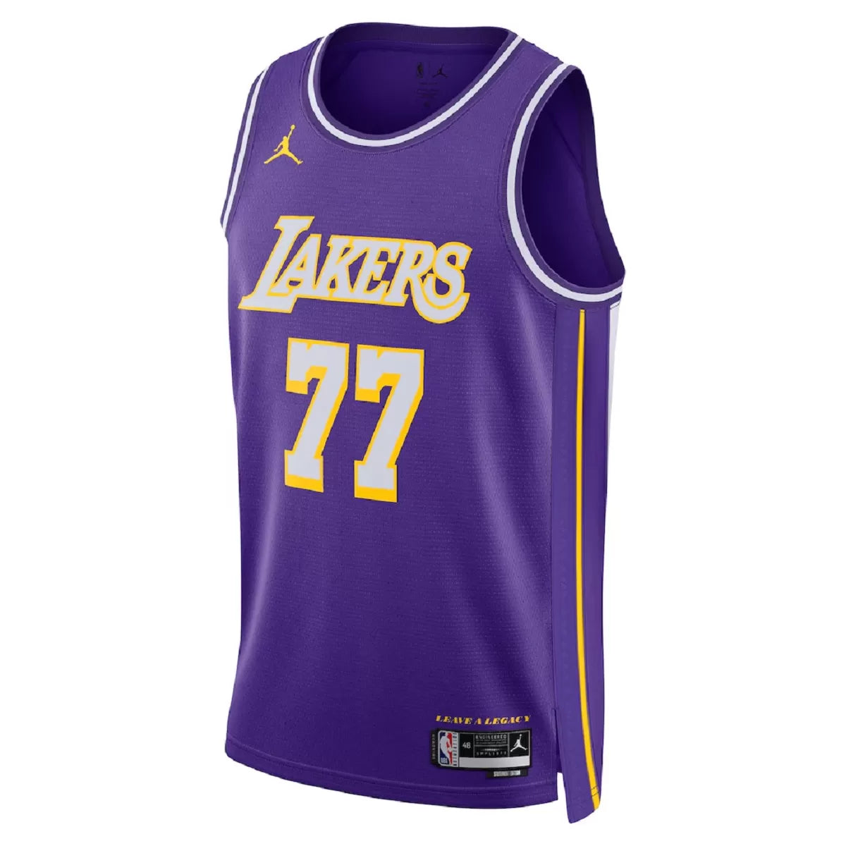 Men's Los Angeles Lakers Luka Dončić Purple Swingman Jersey - Statement Edition