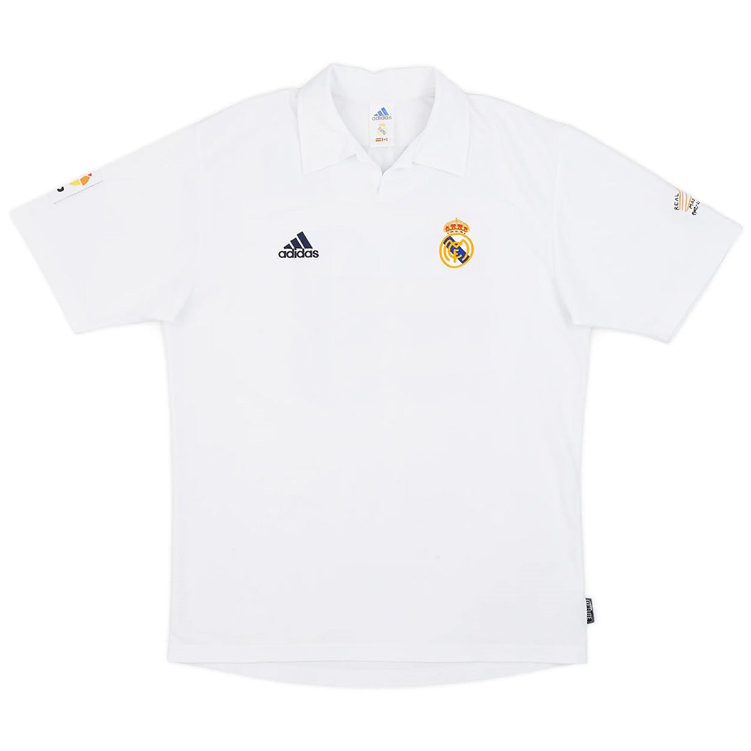 Real Madrid Retro Jersey Centenary Home 2002/03