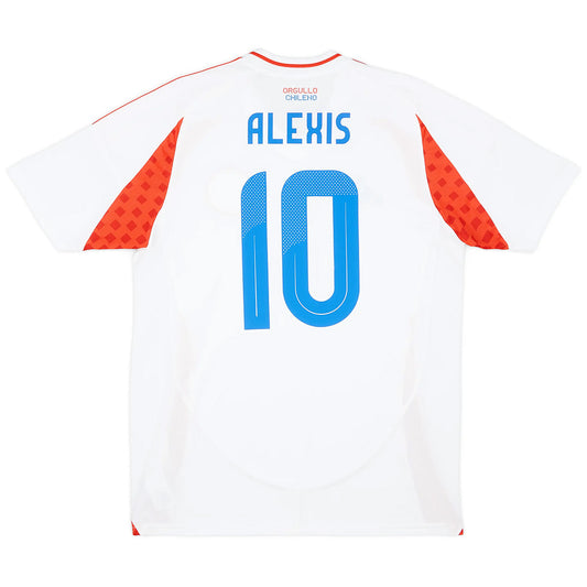 Alexis #10 Chile Away Jersey Copa America 2024 FV