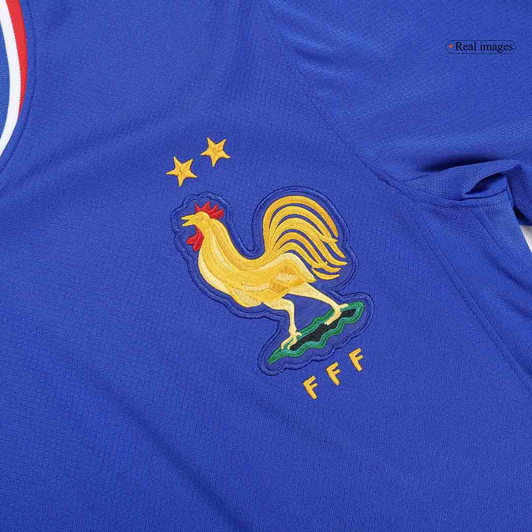 France Home Long Sleeve Jersey Euro 2024 FV