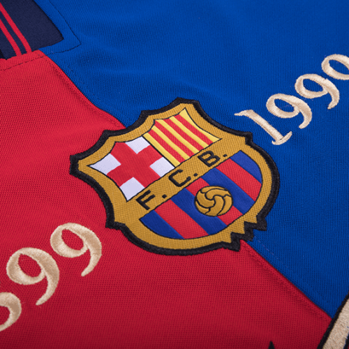 Retro Barcelona 100-Year Anniversary Home Jersey 1999/00