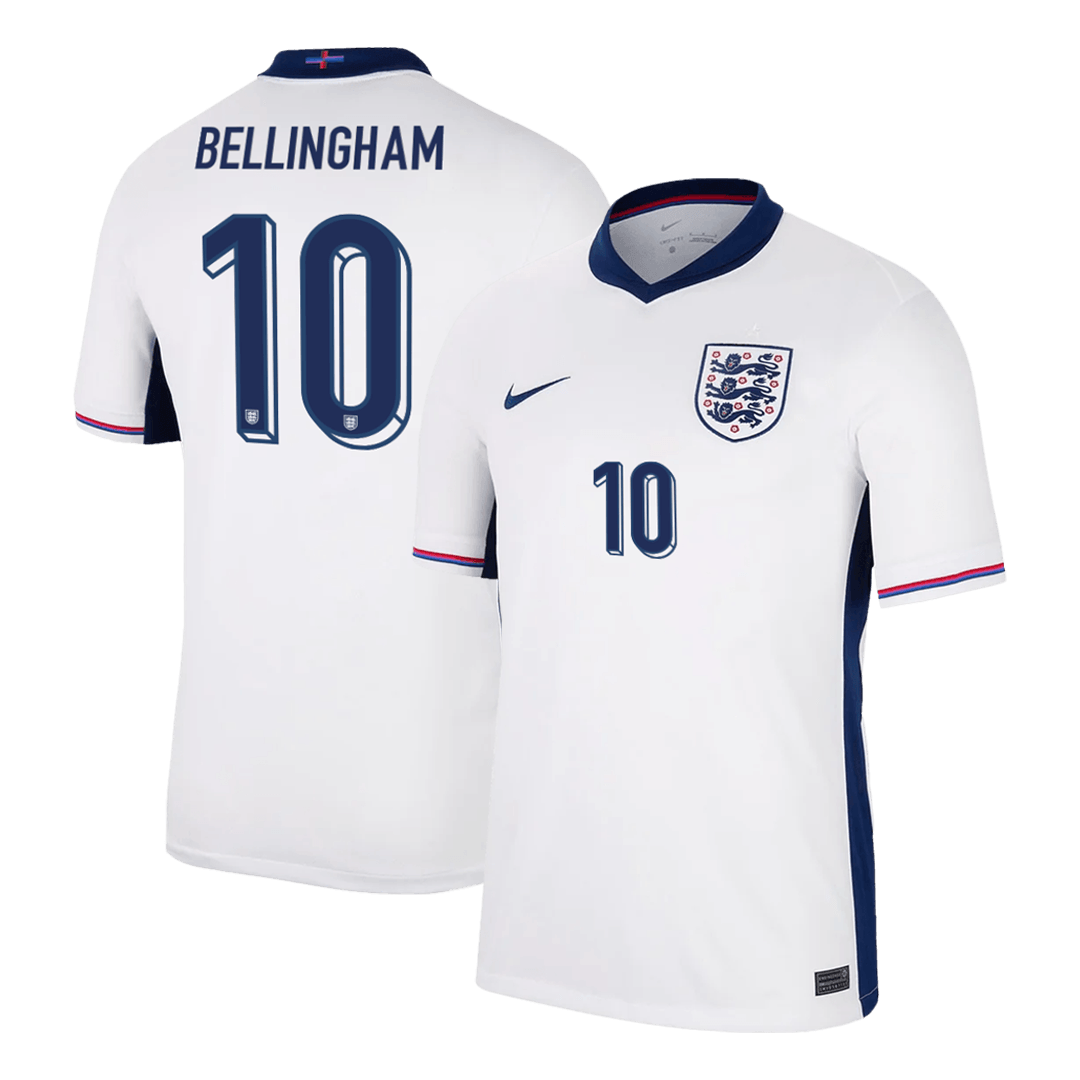 BELLINGHAM #10 England Home Jersey Euro 2024 FV