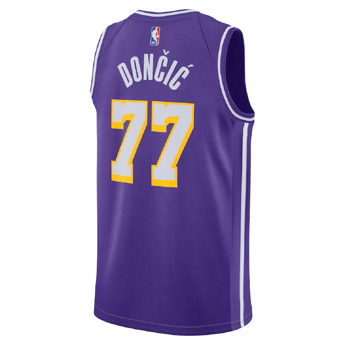 Men's Los Angeles Lakers Luka Dončić Purple Swingman Jersey - Statement Edition