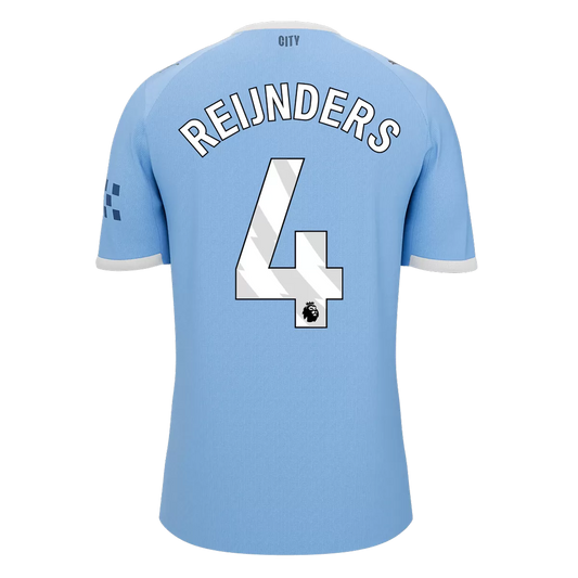 REIJNDERS #4 Manchester City Home Jersey 2025/26