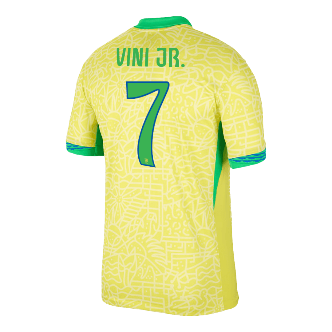 VINI JR. #7 Brazil Home Jersey Copa America 2024 FV