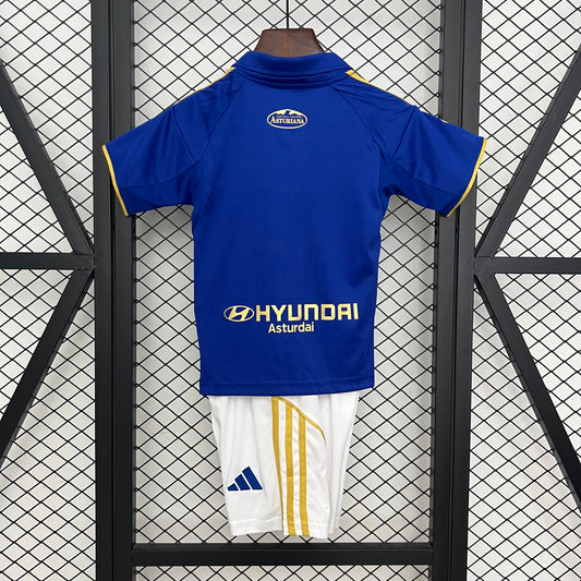 25/26 Real Oviedo Home Kids Size Jersey