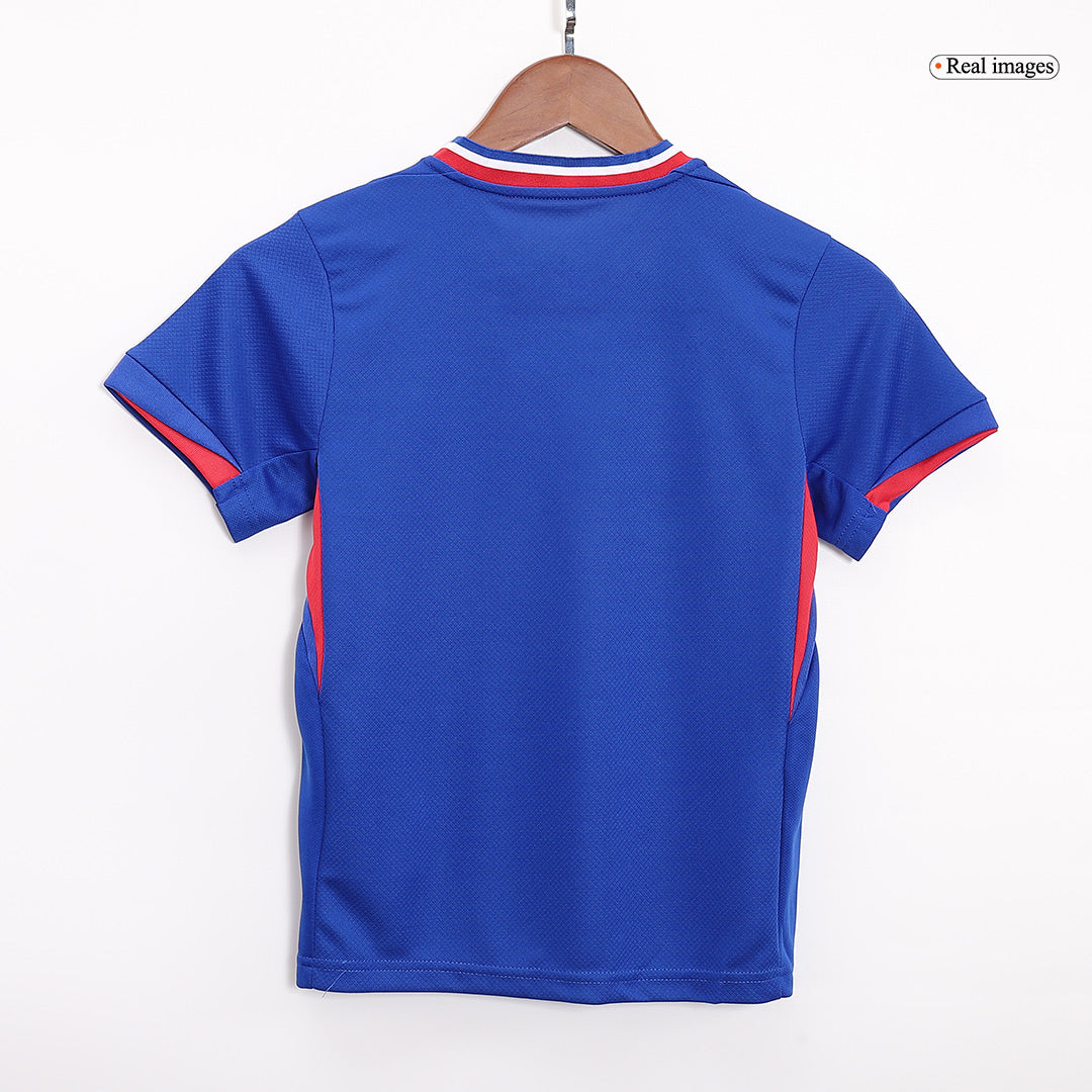 Kids France Home Kit Euro 2024