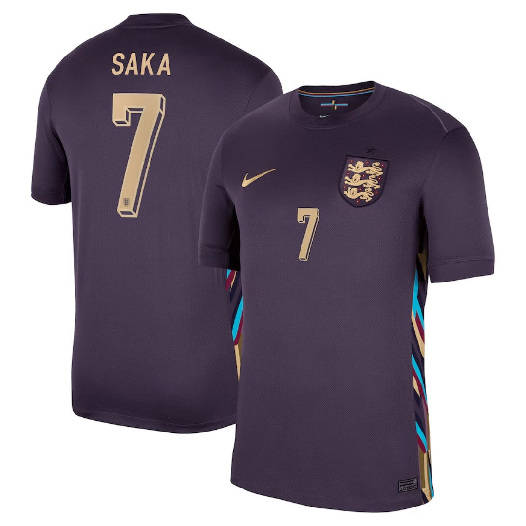 SAKA #7 England Away Jersey 2024