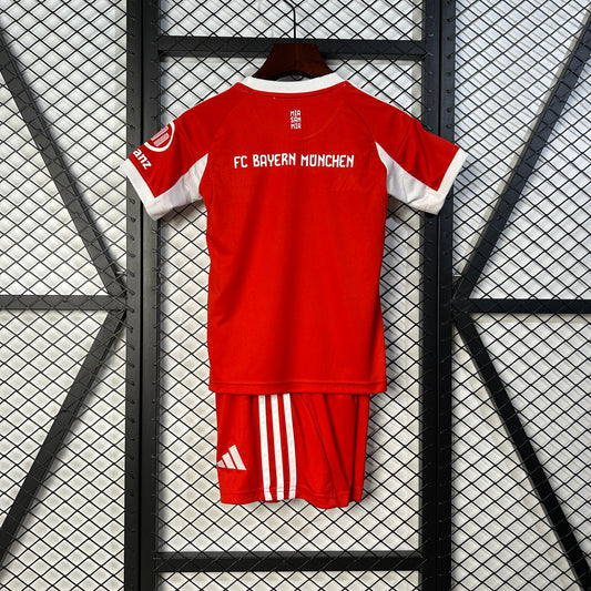 25/26 Bayern Munich Home Kids Size Jersey