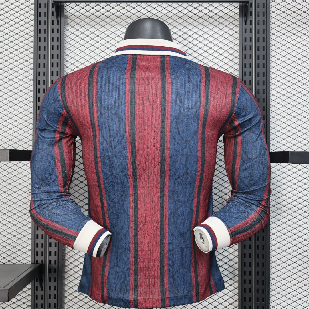 25/26 FC Barcelona Iconic Authentic Long-Sleeve Jersey