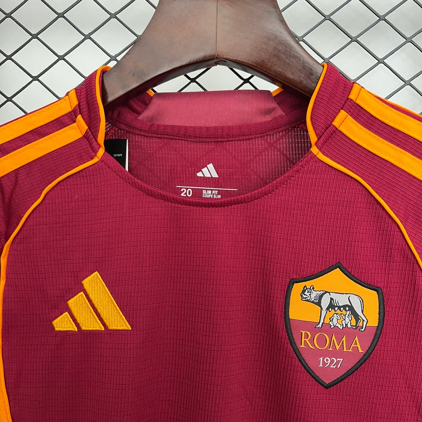 25/26 AS Roma Home Kids Size Jersey